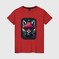 Женская футболка Playful fox