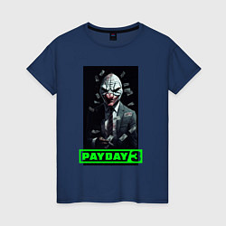 Женская футболка Payday 3 mask