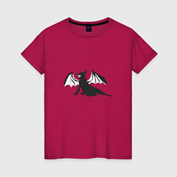 Женская футболка Dragon infinity