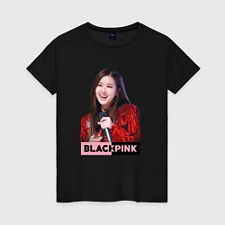 Женская футболка Rose Blackpink