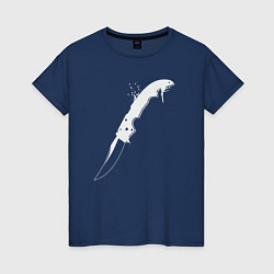 Женская футболка Knife CS