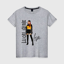Женская футболка Blackpink Lisa Korean