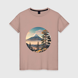 Женская футболка Природа Японии и Дальнего Востока