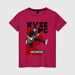 Женская футболка Noize MC - guitarist