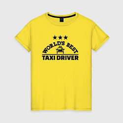 Женская футболка Лучший таксист