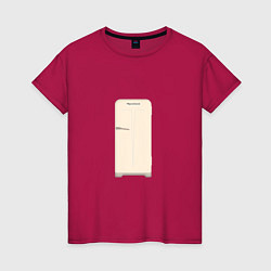 Женская футболка Холодильник Юрюзань