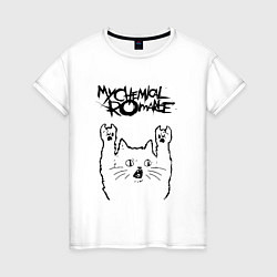 Женская футболка My Chemical Romance - rock cat
