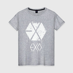 Женская футболка EXO лого