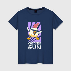 Женская футболка Chicken Gun - Game