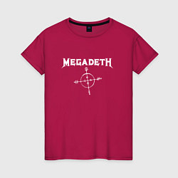 Женская футболка Megadeth: Cryptic Writings