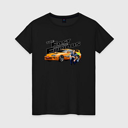 Женская футболка Пол Уокер Toyota supra MK4