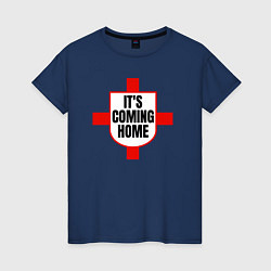 Женская футболка England coming home
