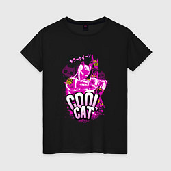 Женская футболка Cool cat- Killer queen- Jo jo