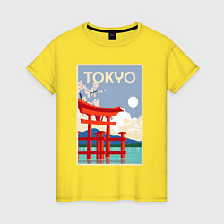 Женская футболка Tokyo - japan