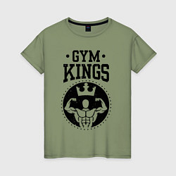 Женская футболка Gym kings
