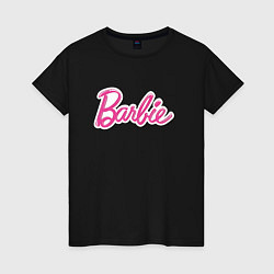 Женская футболка Barbie title