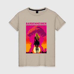 Женская футболка Барбенгеймер