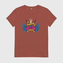 Женская футболка Rock n roll forever