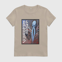 Женская футболка Baldurs Gate 3 Иллитид