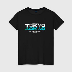Женская футболка Tokyo Inscription