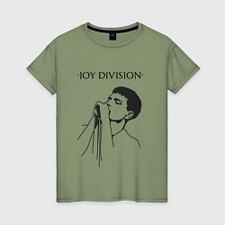 Женская футболка Йен Кёртис Joy Division