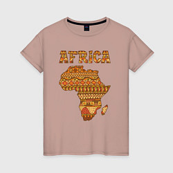 Женская футболка Стиль Африка