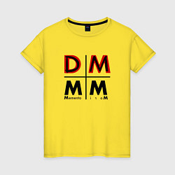 Женская футболка Depeche Mode - Memento Mori Logo DM