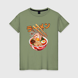 Женская футболка Ramen Рамен