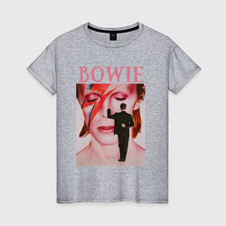 Женская футболка David Bowie 90 Aladdin Sane