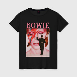 Женская футболка David Bowie 90 Aladdin Sane