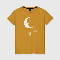 Женская футболка Лунные качели