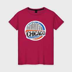 Женская футболка Chicago