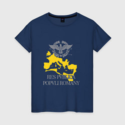 Женская футболка Rome empire
