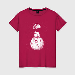 Женская футболка Love in space