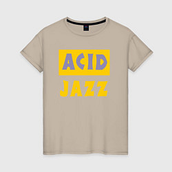 Женская футболка Acid jazz