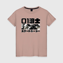 Женская футболка Взгляд самурая - Ghost of tsushima