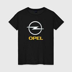Женская футболка Opel sport auto