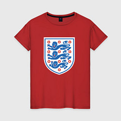 Женская футболка Англия фк