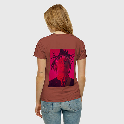 Женская футболка T-shirt trippie redd / Кирпичный – фото 4