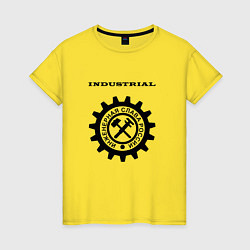 Женская футболка Industrial - Инженерная Слава России