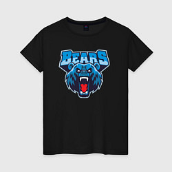 Женская футболка Bears team
