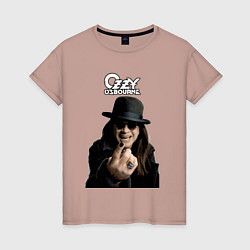 Женская футболка Ozzy Osbourne fist