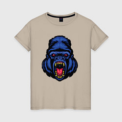Женская футболка Blue monkey