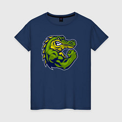 Женская футболка Сила крокодила