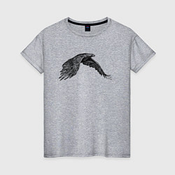 Женская футболка Орёл в полёте
