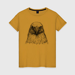 Женская футболка Орёл анфас