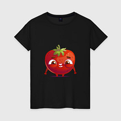 Женская футболка Милая помидорка