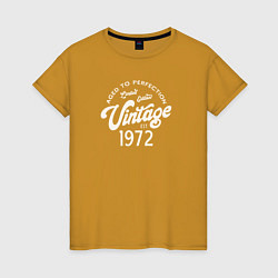 Женская футболка 1972 год - выдержанный до совершенства