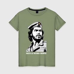 Женская футболка Че Гевара - До победы!