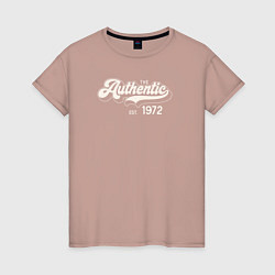 Женская футболка Authentic 1972